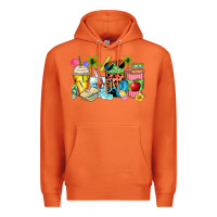 Carrot summer teacher coffee cups Premium Hoodie - Zillion Design Studio