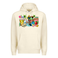 Sandshell summer teacher coffee cups Premium Hoodie - Zillion Design Studio