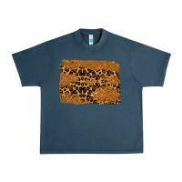 Midnight Navy leopard glitter background Urban Heavy Tee - RanaPortraitStore