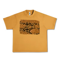 Peanut Butter leopard glitter background Urban Heavy Tee - RanaPortraitStore