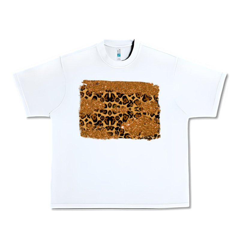 Leopard Glitter Background Urban Heavy Tee by RanaPortraitStore | Teevron