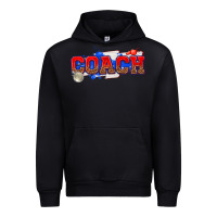 Black coach Urban Hoodie - texasbilliewilder