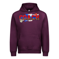 Mauve Wine coach Urban Hoodie - texasbilliewilder