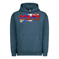 Pigment Midnight Navy coach Urban Hoodie - texasbilliewilder