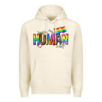Tofu human with daisies Premium Hoodie - texasbilliewilder