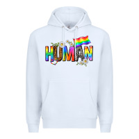 White human with daisies Premium Hoodie - texasbilliewilder