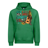 Emerald just a girl who loves country music Urban Hoodie - Zillion Design Studio