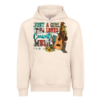 Sandshell just a girl who loves country music Urban Hoodie - Zillion Design Studio