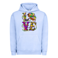 Pigment Grape Ice Mardi Gras Love With King Cake Urban Hoodie - RanaPortraitStore