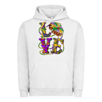 Pigment Lunar Rock Mardi Gras Love With King Cake Urban Hoodie - RanaPortraitStore