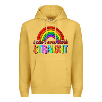 Antique Gold i cant even think straight Premium Hoodie - texasbilliewilder