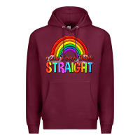 Burgundy i cant even think straight Premium Hoodie - texasbilliewilder