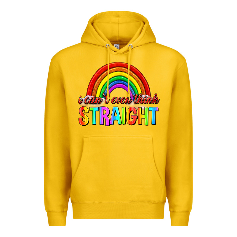 I Cant Even Think Straight Premium Hoodie by texasbilliewilder | Teevron