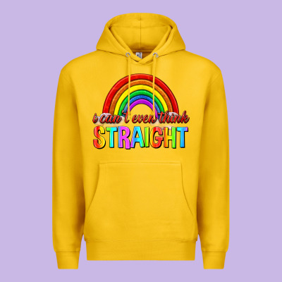 I Cant Even Think Straight Premium Hoodie Designed By Texasbilliewilder