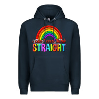 Navy i cant even think straight Premium Hoodie - texasbilliewilder