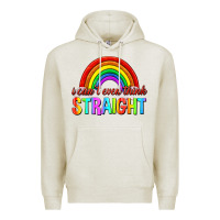 Oatmeal Heather i cant even think straight Premium Hoodie - texasbilliewilder