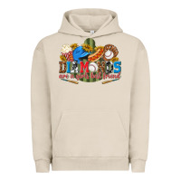 Pigment French Oak diamonds are a girls best friend Urban Hoodie - texasbilliewilder