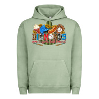 Pigment Oil Green diamonds are a girls best friend Urban Hoodie - texasbilliewilder