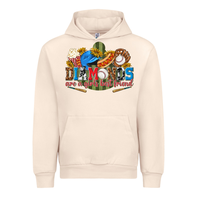 Diamonds Are A Girls Best Friend Urban Hoodie by texasbilliewilder | Teevron