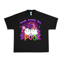 Black too cute spook Urban Heavy Tee - Artiststas