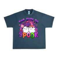 Midnight Navy too cute spook Urban Heavy Tee - Artiststas