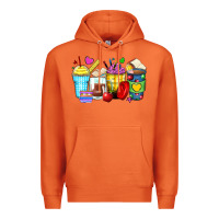 Carrot school coffee cups Premium Hoodie - Zillion Design Studio