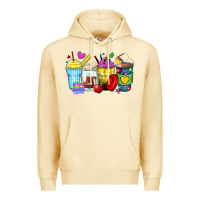 Pina Colada school coffee cups Premium Hoodie - Zillion Design Studio