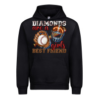 Black diamonds are a girls best friend baseball Urban Hoodie - texasbilliewilder