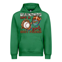 Emerald diamonds are a girls best friend baseball Urban Hoodie - texasbilliewilder