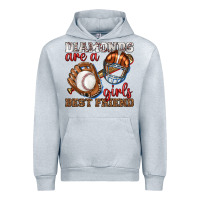 Heather Grey diamonds are a girls best friend baseball Urban Hoodie - texasbilliewilder