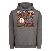 Pigment Tornado diamonds are a girls best friend baseball Urban Hoodie - texasbilliewilder