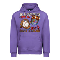 Tulip diamonds are a girls best friend baseball Urban Hoodie - texasbilliewilder