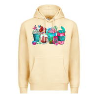 Pina Colada mermaid coffee cups Premium Hoodie - Zillion Design Studio