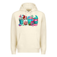 Sandshell mermaid coffee cups Premium Hoodie - Zillion Design Studio