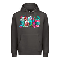 Smoke mermaid coffee cups Premium Hoodie - Zillion Design Studio