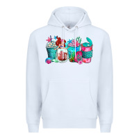 White mermaid coffee cups Premium Hoodie - Zillion Design Studio
