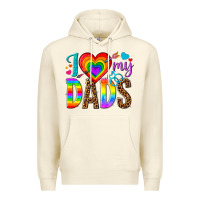 Sandshell i love my dads Premium Hoodie - texasbilliewilder
