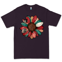 Plum Christmas sunflower Premium Tee - CowhideDigitalArt