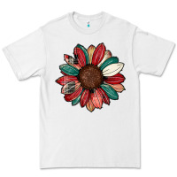 White Christmas sunflower Premium Tee - CowhideDigitalArt