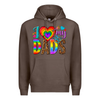 Coffee i love my dads Premium Hoodie - texasbilliewilder