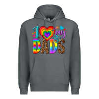 Rock i love my dads Premium Hoodie - texasbilliewilder