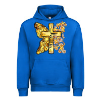 Cobalt faith child cancer cross Urban Hoodie - Zillion Design Studio