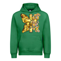 Emerald faith child cancer cross Urban Hoodie - Zillion Design Studio