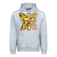 Heather Grey faith child cancer cross Urban Hoodie - Zillion Design Studio