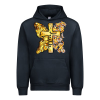 Navy faith child cancer cross Urban Hoodie - Zillion Design Studio