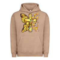 Pigment Burro faith child cancer cross Urban Hoodie - Zillion Design Studio