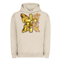 Pigment French Oak faith child cancer cross Urban Hoodie - Zillion Design Studio