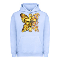 Pigment Grape Ice faith child cancer cross Urban Hoodie - Zillion Design Studio