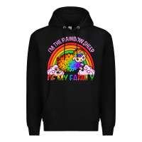Black i m the rainbow sheep of my family pride lgbtq Premium Hoodie - texasbilliewilder