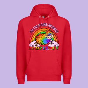 I M The Rainbow Sheep Of My Family Pride Lgbtq Premium Hoodie Designed By Texasbilliewilder